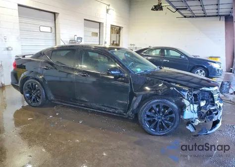 2014 Dodge Avenger Se из США, поврежденный, VIN 1C3CDZAB8EN233063